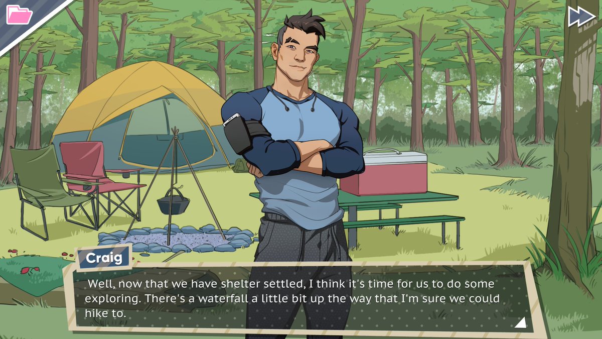 OKAY I KINDA JUST SKIMMED THROUGH THE SECOND DATE BECAUSE THERE WAS A LOT OF READING AND IM NOT VERY GOOD AT THAT :DWE ARE ON OUR THIRD DATE NOW!!! AND WE ARE GOING CAMPING!... ALONE!!!!!! CRAIG IS SO CAPABLE :0!! I WONDER IF I NEED TO... LEARN TO DO MORE THINGS... HMMM