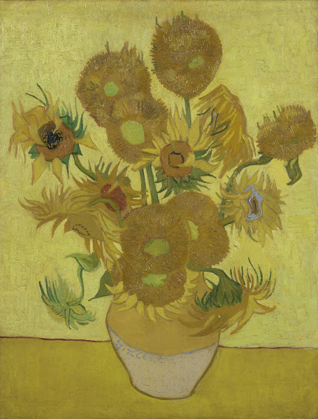 Flowery PaintingAKASunflowers by Vincent Van Gogh