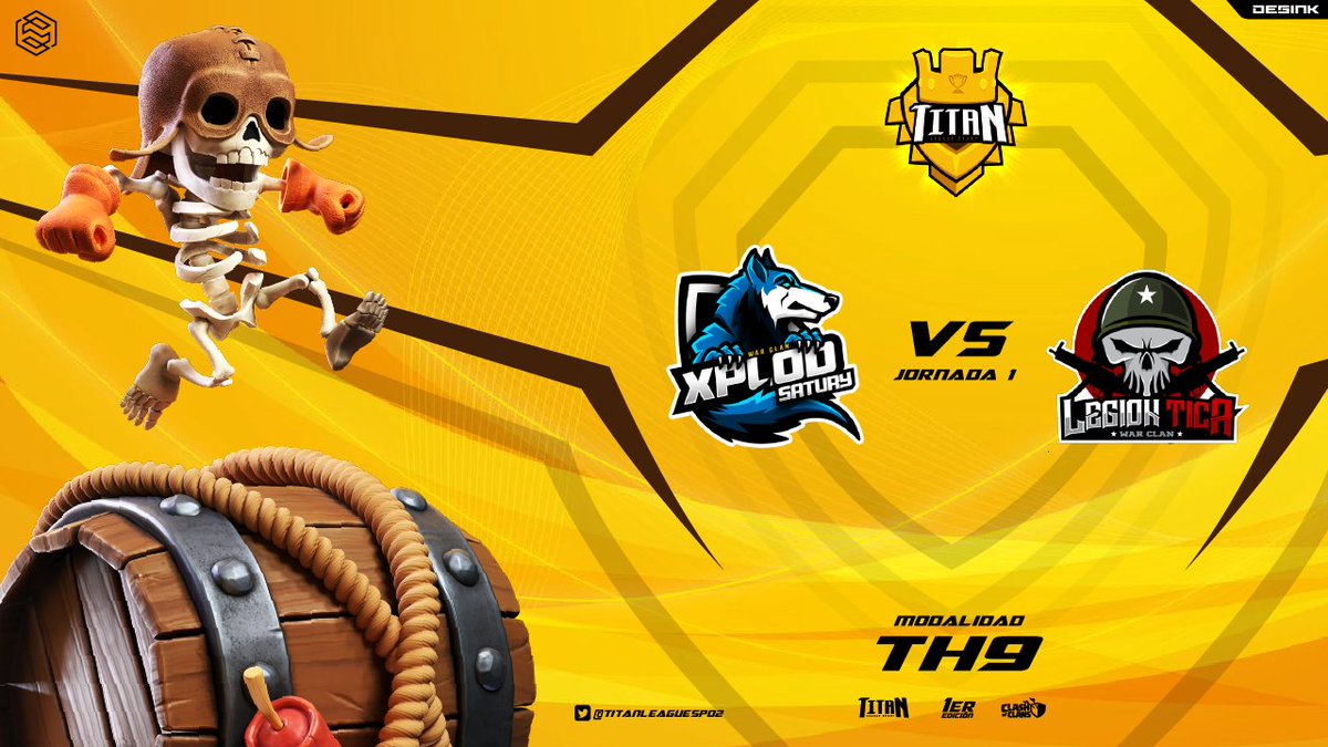 XplodSatury's tweet photo. Gran torneo Modalidad th9
⚔️ @TITANLEAGUESPO2 ⚔️
#XplodSatury 🆚
@LegionTicaCOC
Transmite el buen @KasikeCoc
8:30 pm 🇲🇽
#GoXplodSatury🐺
#GoXplodFamily🌎
#GoXplodWolves🐾
@Ojedavanesa2 @_Gardeuz @ayne_zep
@quinterosjona @jorgecokeguti @Luisiba97971187 https://t.co/L4GrTwCKTR