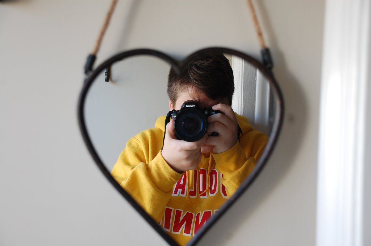 This is one of my favorite grade 7 self portrait pieces!  @ms_woodland  <a href="/emeadowschools/">East Meadow Schools</a>  #GreatHappensHere19_20  #ArtInspirationEM2020