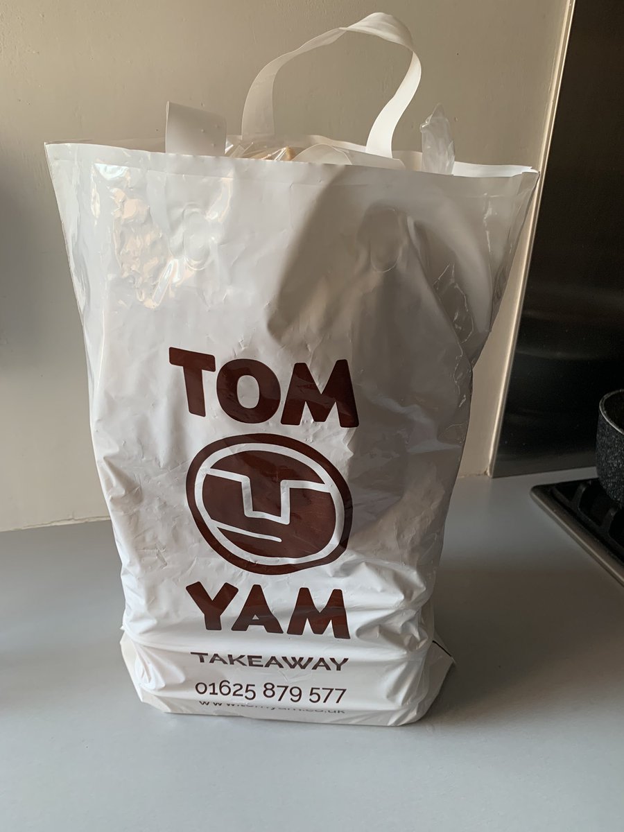 aklm114's tweet photo. @TomYamThai Couldn’t wait to get the bag open!!! 😋 xx https://t.co/pDqpUTU6C7