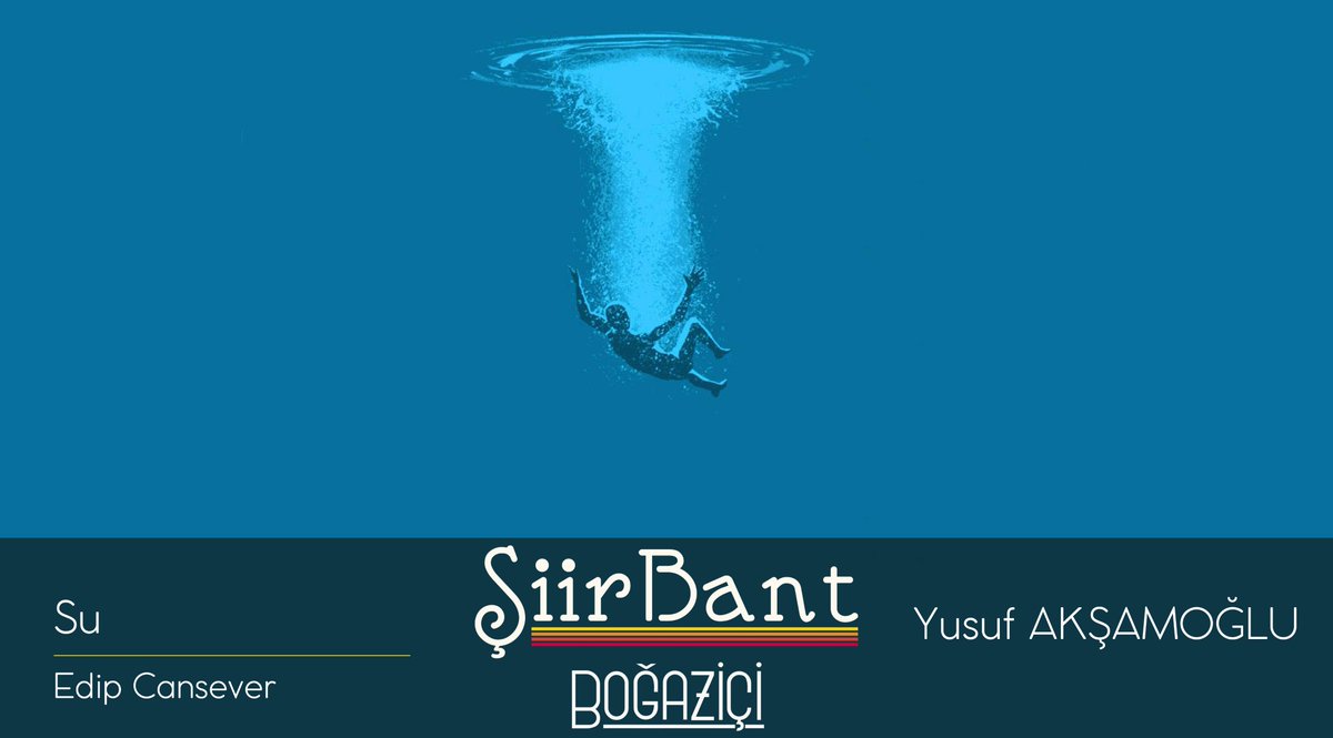 " Su akar ben akarım
Ben akarım su akar
Vakit yok bakışmaya "

Edip Cansever imzalı "Su" şiiri Yusuf Akşamoğlu'nun sesiyle kanalımızda!

youtu.be/e-kLoerPRL4