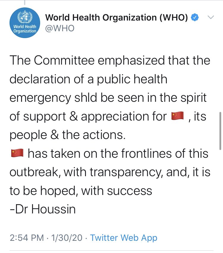 For starters, the worst offender here has been  @WHO. A few screenshots below. But there are plenty more.