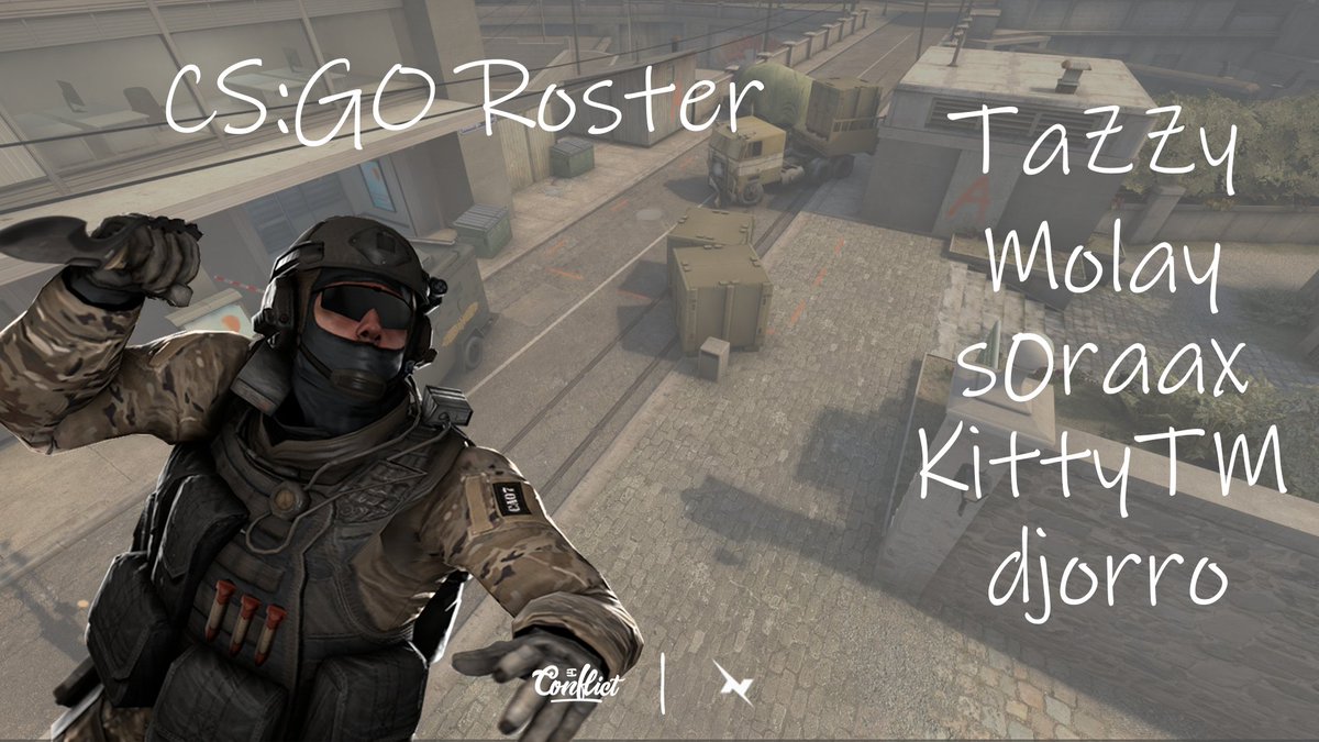 ConflictSquad's tweet image. [#ProbationarySeries]

Conflict CS:GO is back in full action as they play Probationary Series league on FACEIT.com starting 27/04/20 at 17:00BST.

More updates will be announced on this Twitter.

The players will also be looking for an organisation to represent ASAP!