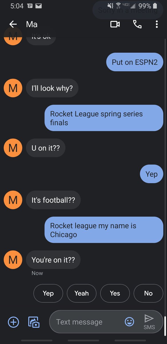 maplesrps's tweet image. Telling my mom that I'm on ESPN