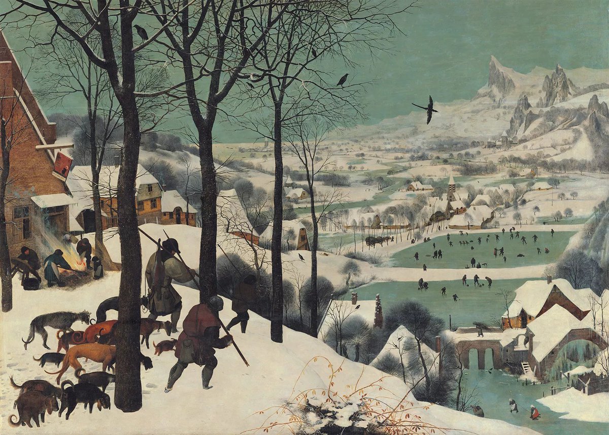 Scenic PaintingAKAThe Hunters in the Snow by Pieter Bruegel