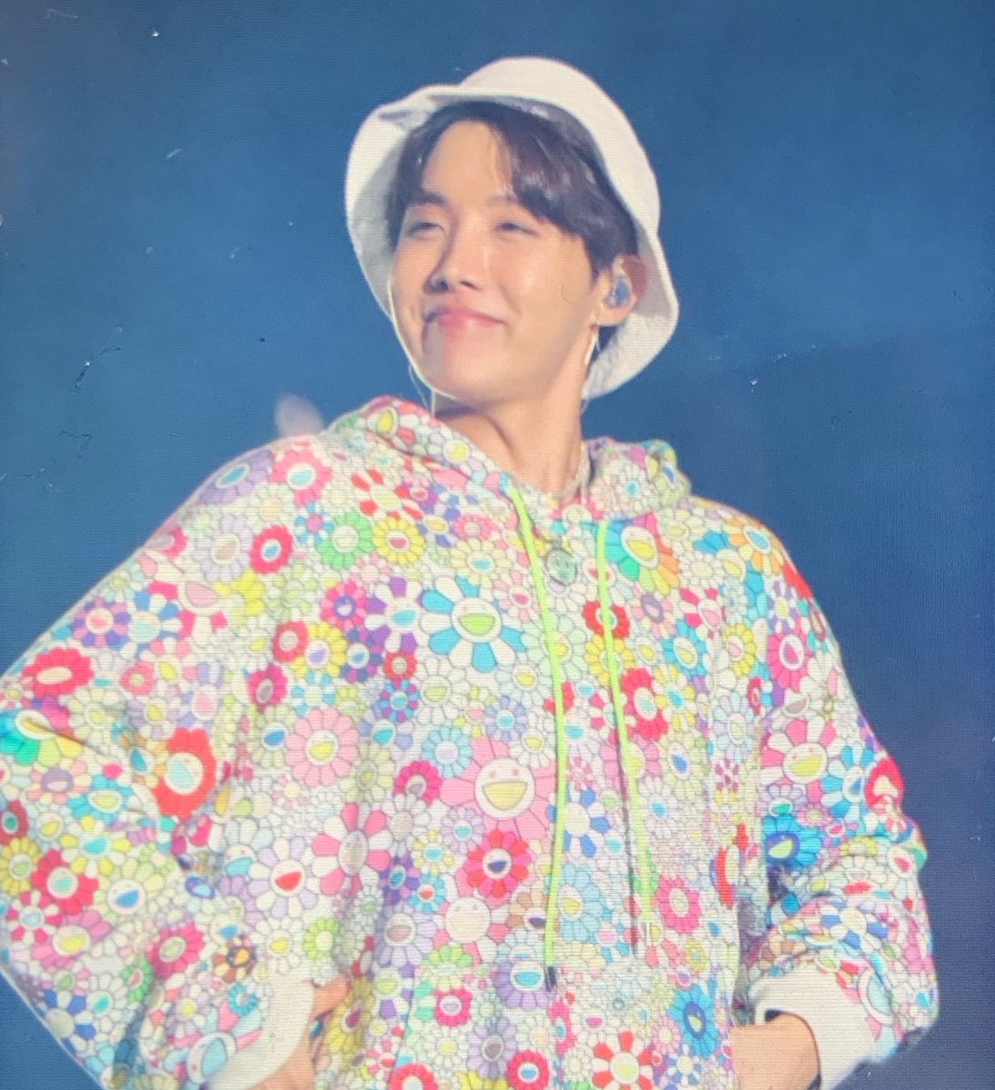 Hoseok: RADIANT  and flexible, new look, aroma (cause he always smells good) 