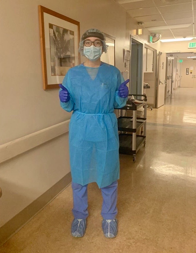 FDUWhatsNew's tweet photo. #FDUontheFrontLine: Jamie Saladino, BSN'17 (Metro), is fighting on the front lines of #COVID19 at @UCSDHealth. 🏥❤️💙 #myfdu

Thank you, Jamie! 👏 https://t.co/BYDPvIX6V0