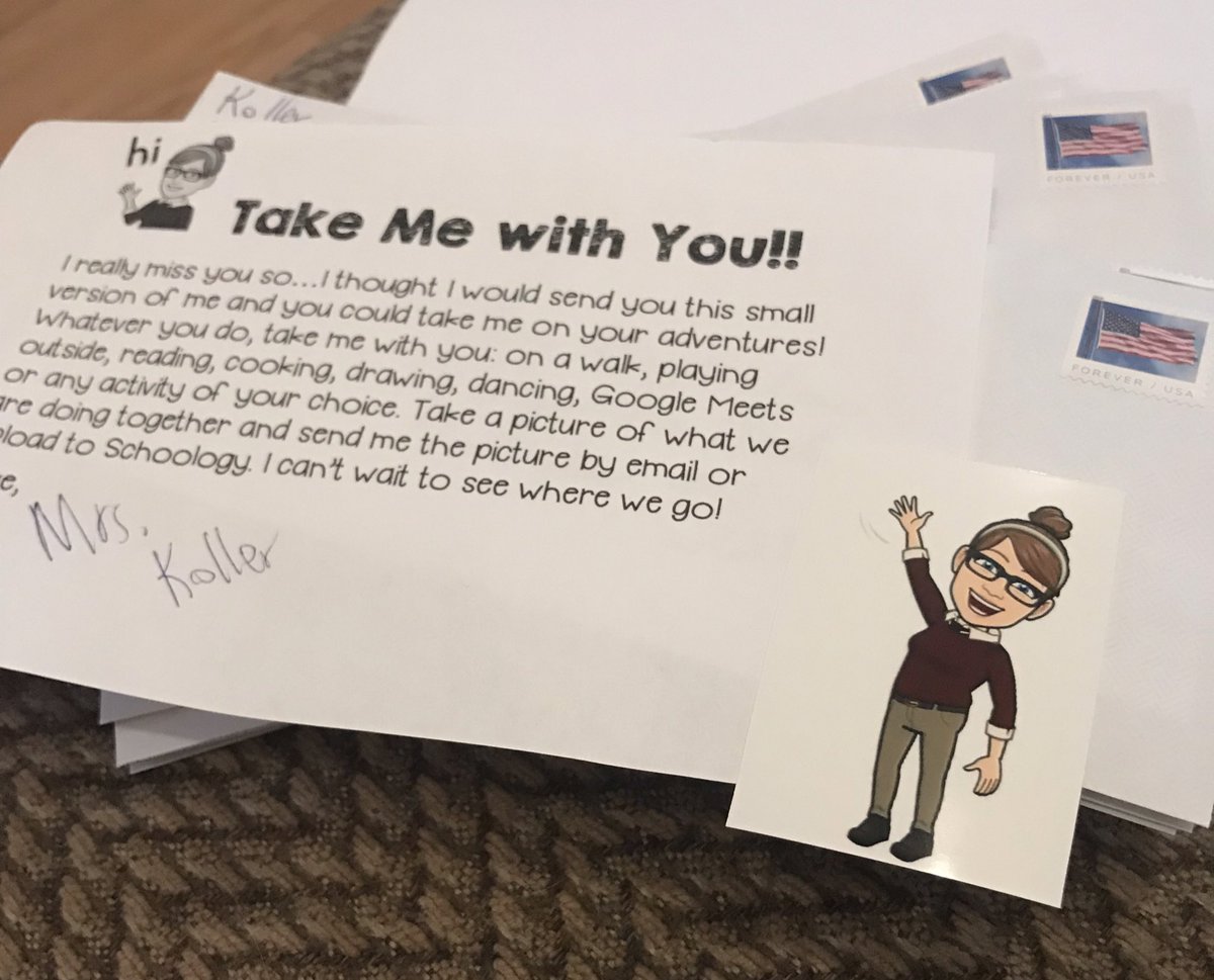 Janeen Koller (@jkoller15) on Twitter photo Look who is going in the mail tomorrow! I can’t wait till my kids see “me!” <a href="/HoneygoElem/">Honeygo Elementary</a> Look who is going in the mail tomorrow! I can’t wait till my kids see “me!” <a href="/HoneygoElem/">Honeygo Elementary</a>