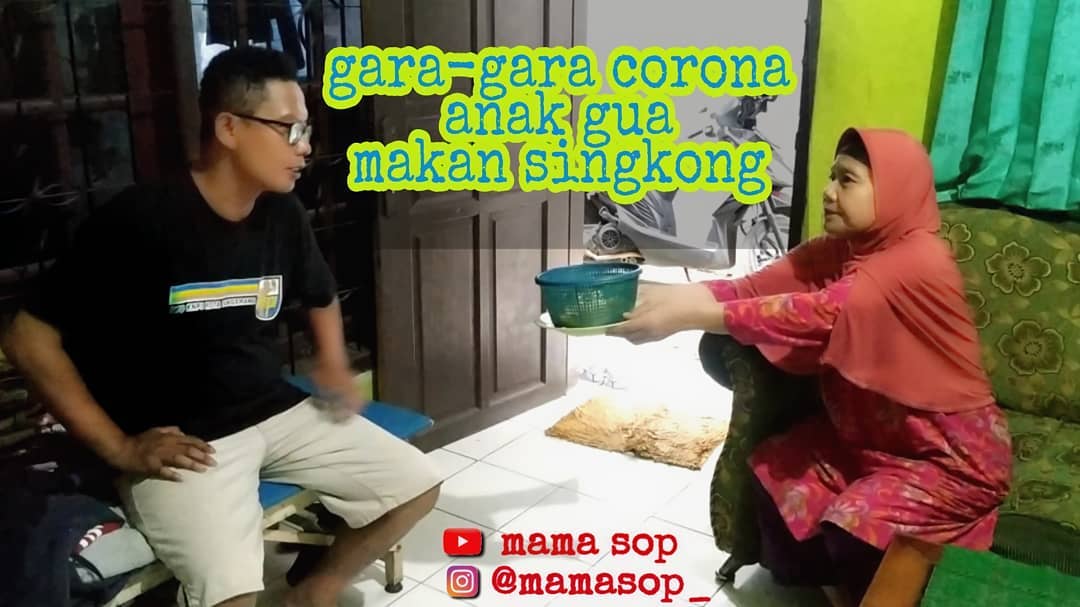 mamasop_'s tweet photo. gara gara corona anak gua makan singkong https://t.co/M2MRM5KAiK
