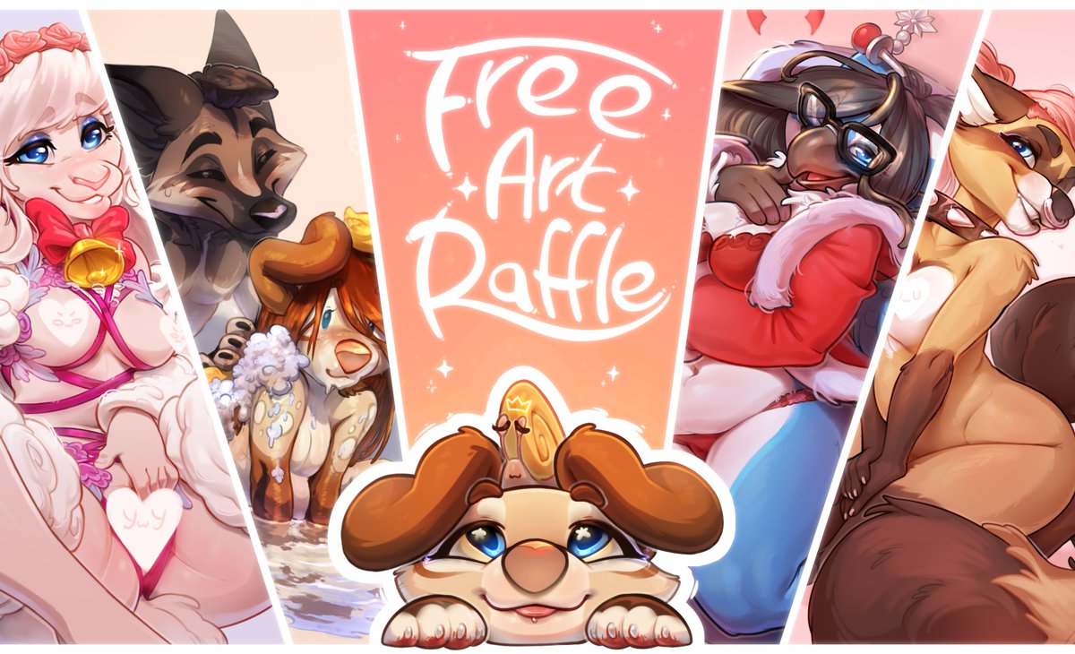 🐌Free Art raffle🐌

✨Follow me+Retweet to enter
Prize- art in simple style,one char simple background
2 winners

also note that I mainly draw animals/furry(any species), preferably without characters human. May be a character of any fandom ^~^

✨Ends on May 15th
Good luck!💖