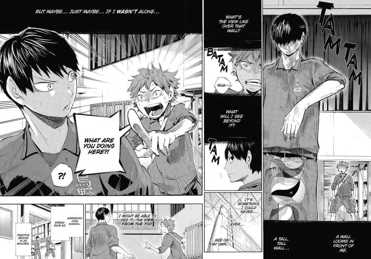 the story of haikyuu, and thus the story of hinata and kageyama, is one that is wholly imbued by this tale of fate.