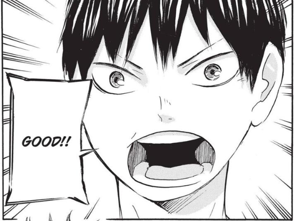 kageyama acts as a guide for hinata, like yatagarasu for jimmu, encouraging him to have more confidence in his role as the greatest decoy, rather than as an ace like the little giant or asahi.