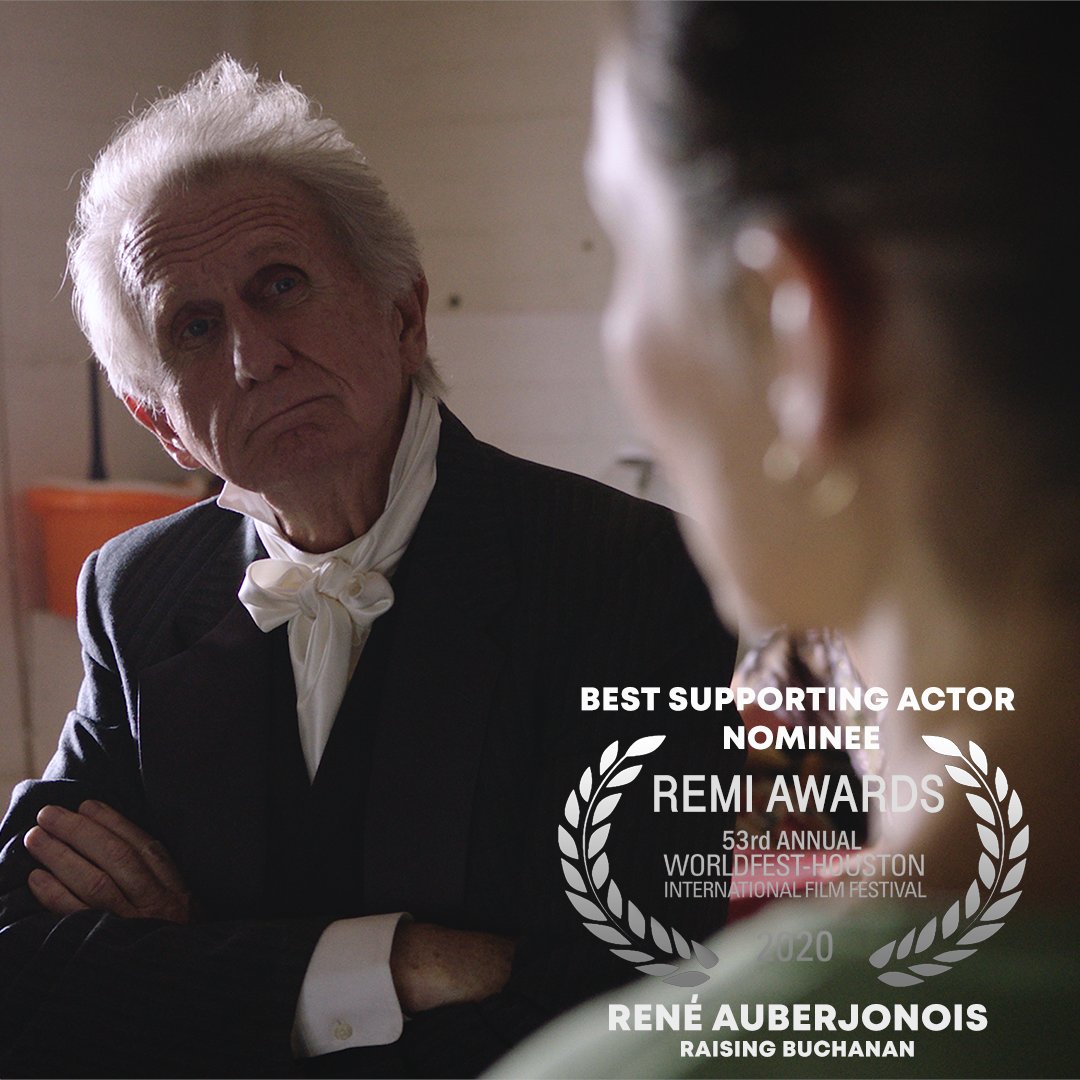 RaisingBuchanan's tweet photo. A big GIANT thank you to @worldfest for the #RemiAward Acting Nominations: @amandamelby for #BestActress, @cathyshim for #BestSupportingActress and @reneauberjonois for #BestSupportingActor! What an honor! #remiawardnominee #bestsupportingactor #bestsupportingactress #bestactor https://t.co/xG3MPf320u