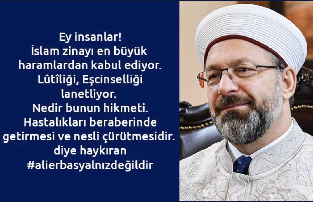 İslamın her hükmünde bir Hikmet vardır.
Velev yok olsa dahi müslüman kayıtsız şartsız iman etmek mecburiyetindedir.
Şimdi soruyoruz,eğer Müslümansanız itirazınız kime? Eğer müslüman değilseniz size ne!?
#AliErbasyanlızdeğildir