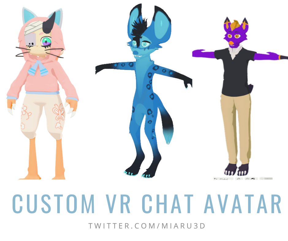 Custom Avatar for personal use in VRChat  Domestika