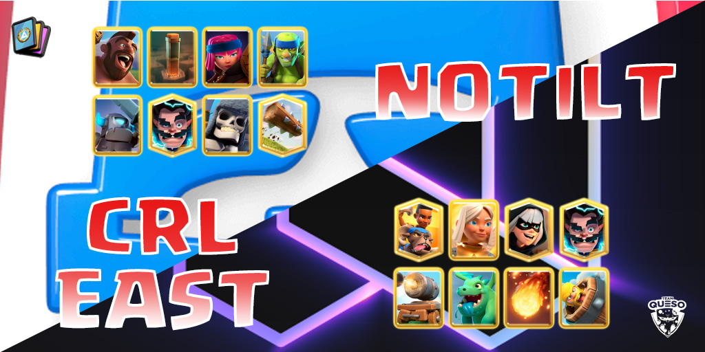 📊 ¡Una semana apasionante de #NTLSE y #CRLEast🔝! 

💻 ¡Tenemos todos, si leíste bien,📗TODOS los mazos jugados en esta semana en NTSE y CRLeast! 📈

🎁 Recoge tus ➕5️⃣0️⃣ decks por MD a <a href="/Hansolo_CR/">Hans Alvarado</a> o a mí 😘

Se agradece 🔁&amp;❤️
<a href="/NoTiltGG/">No Tilt</a> <a href="/EsportsRoyaleEN/">Clash Royale Esports</a> <a href="/EsportsRoyaleES/">Esports Royale ES</a>