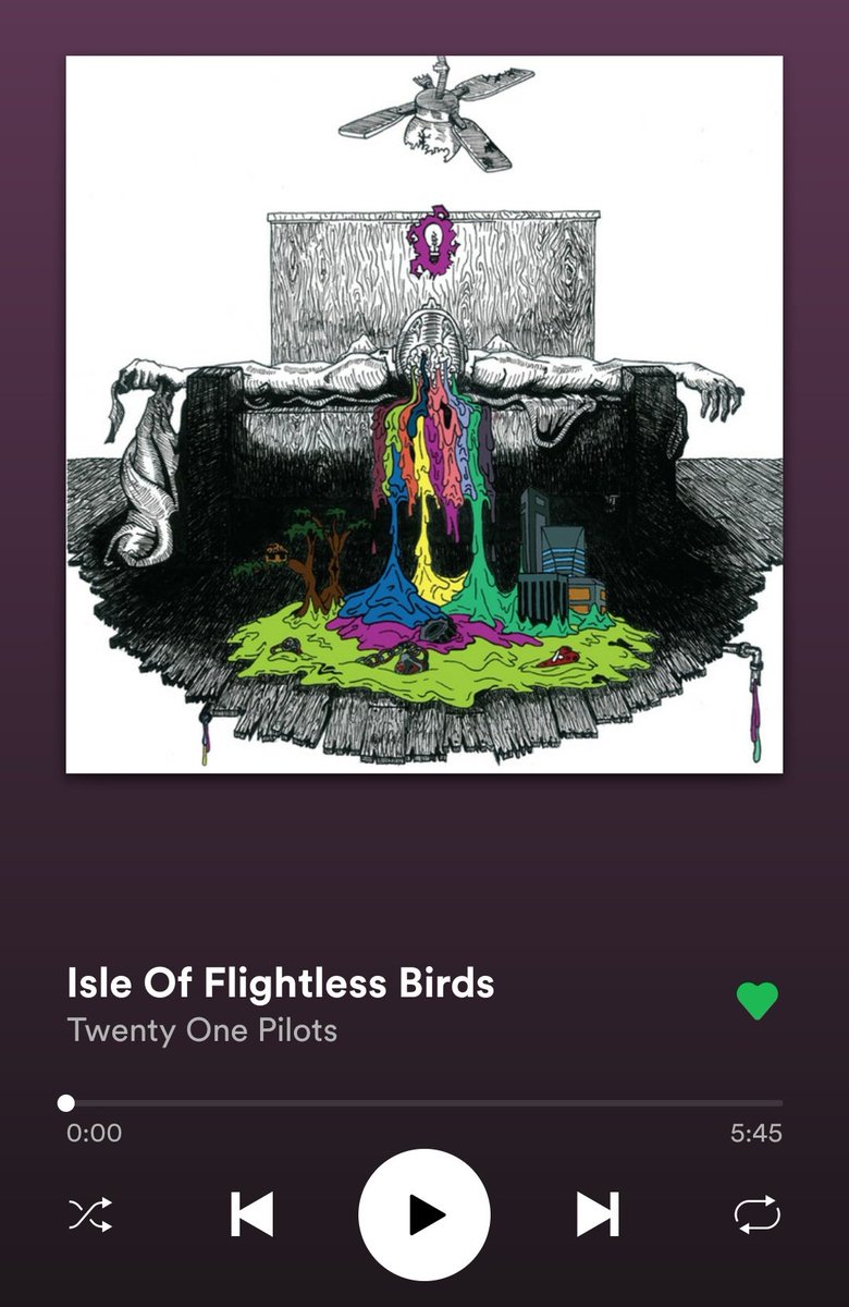 Isle Of Flightless Birds - Whalien 52stories of loneliness and weariness, wondering about your purpose in life but even in this state continuing to fly/sing