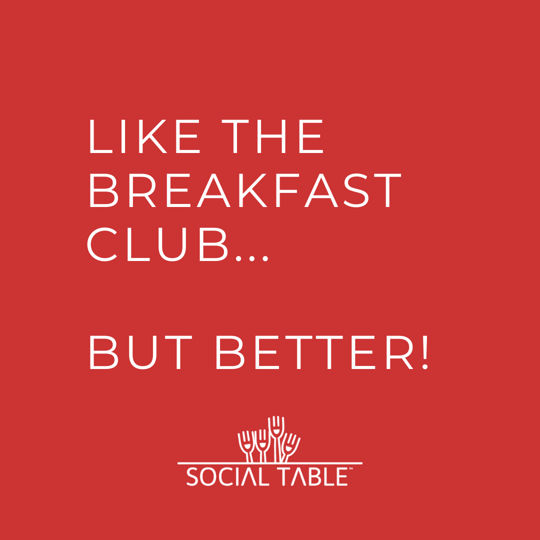 socialtableco's tweet photo. Mainly because Dinner Club or Drinks Club is way better. And involves #alcohol.

#Social2020

How it works:
✔️Sign up to: https://t.co/wdPpXEB11l 
✔️Choose your time slot
✔️Make dinner from home
✔️Log in to your table at your chosen time
✔️Make a donation
#Social2020 https://t.co/HtCbEdCg3G
