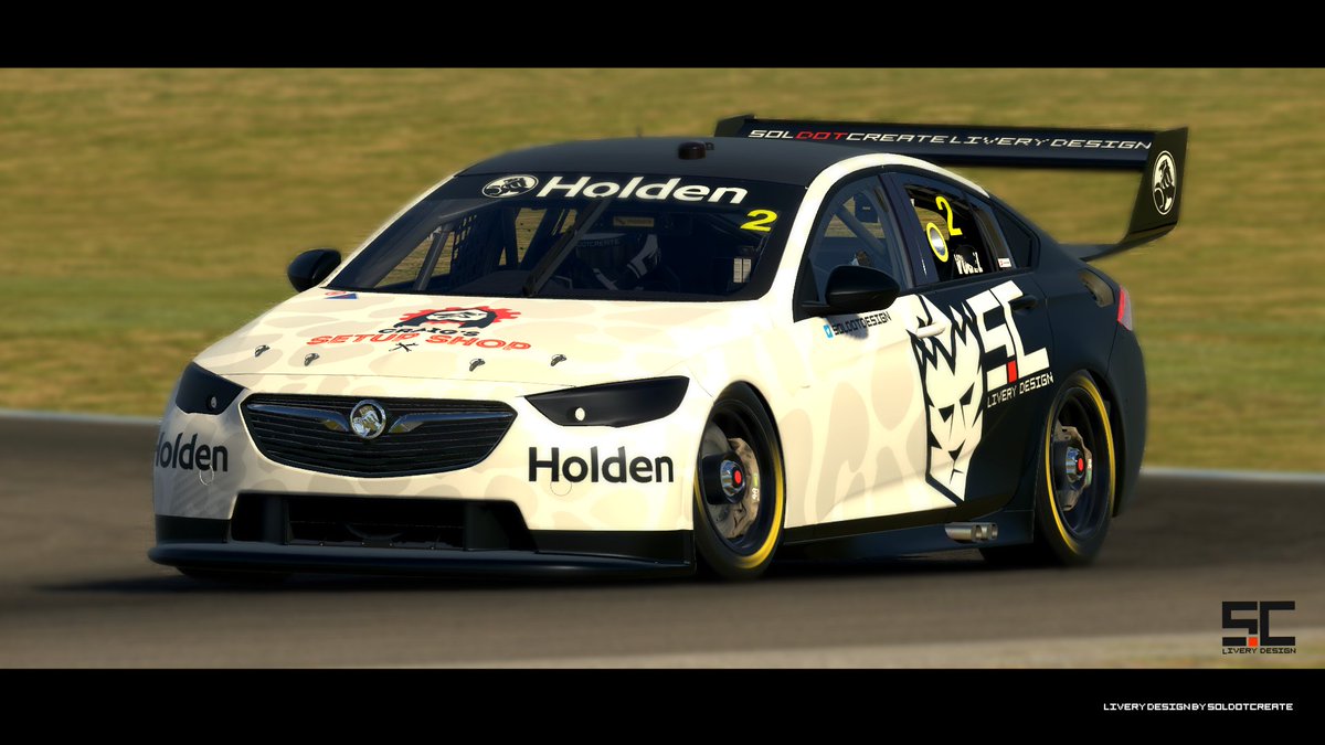 SolDotDesign's tweet image. Personal project I have been working on. Thinking about participating in a league. Thought i'd share. Have a great week everybody and stay awesome in these crazy times. 

Still open marketing spots , just drop me a PM.

#v8supercars #holden #iracing #liverydesign