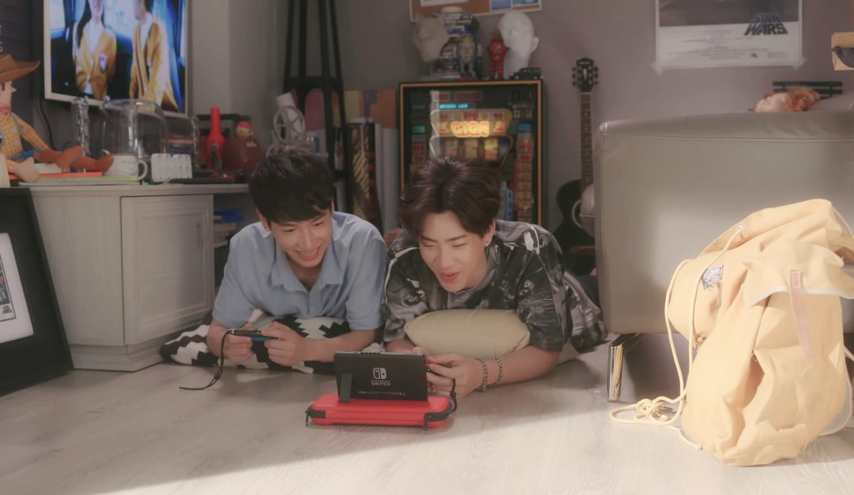 1214Jfx's tweet photo. good morning👶@AtthaphanP @off_tumcial #offgun #OffGunFunNightSS2EP8 https://t.co/iuUoSfmBx9
