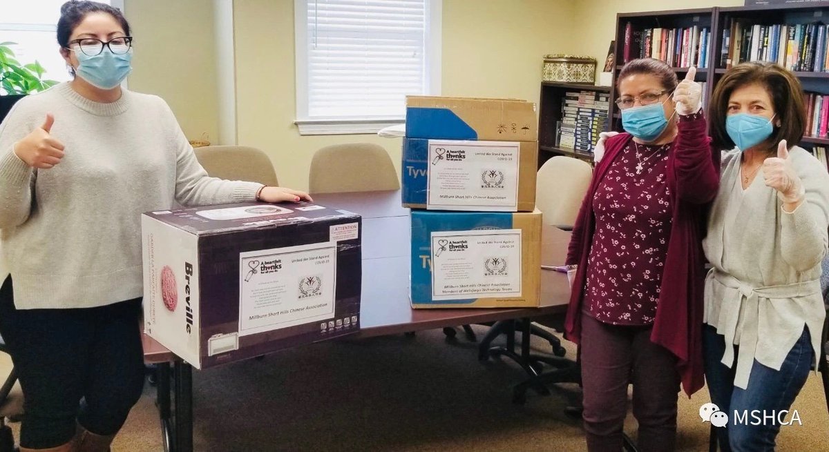 MillburnChinese's tweet photo. 4. 4/22: Icare Internal Medicine – 50 gowns and 100 N95 masks
5. 4/22: Matheny Medical and Educational Center – 100 gowns and 200 N95 masks
6. 4/23: Jewish Family Services – 50 gowns and 200 N95 masks
7. 4/23: Newark Beth Israel Medical Center – 150 gowns and 100 N95 masks https://t.co/s3s3vuZEZy
