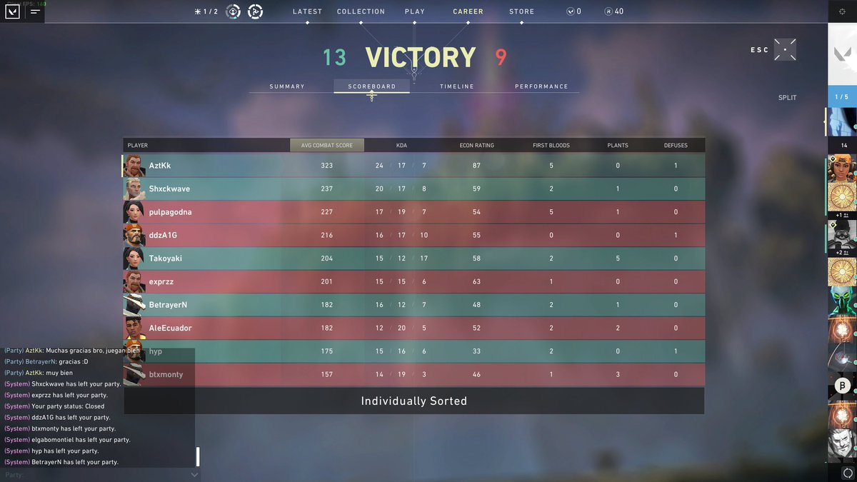 aztkk_'s tweet image. CAMPEONES DEL TORNEO DE @TimbersEsports y primer torneo competitivo de @VALORANTLATAM  😎 Les deseo mucho exito a los chicos de Astral, la jugaron muy bien. Sin mas que decir, amo a mis bestias de teammates!! 
@BetrayerNs  @hypmx  @SHOCK4e  @mago_ow 
🤠🤠🤠🤠🤠🤠