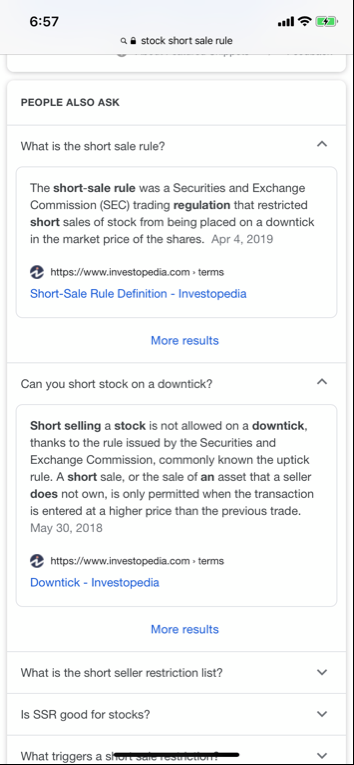 @Ironmen23 
You know how you buy shares ya?
You’ll click on “buy”

For short sales, they click on “sell” first.
Meaning they usually sell at a price let’s say $1.50
They have to buy back their shares later on (we call it Cover t... stocktwits.com/jammo89/messag…