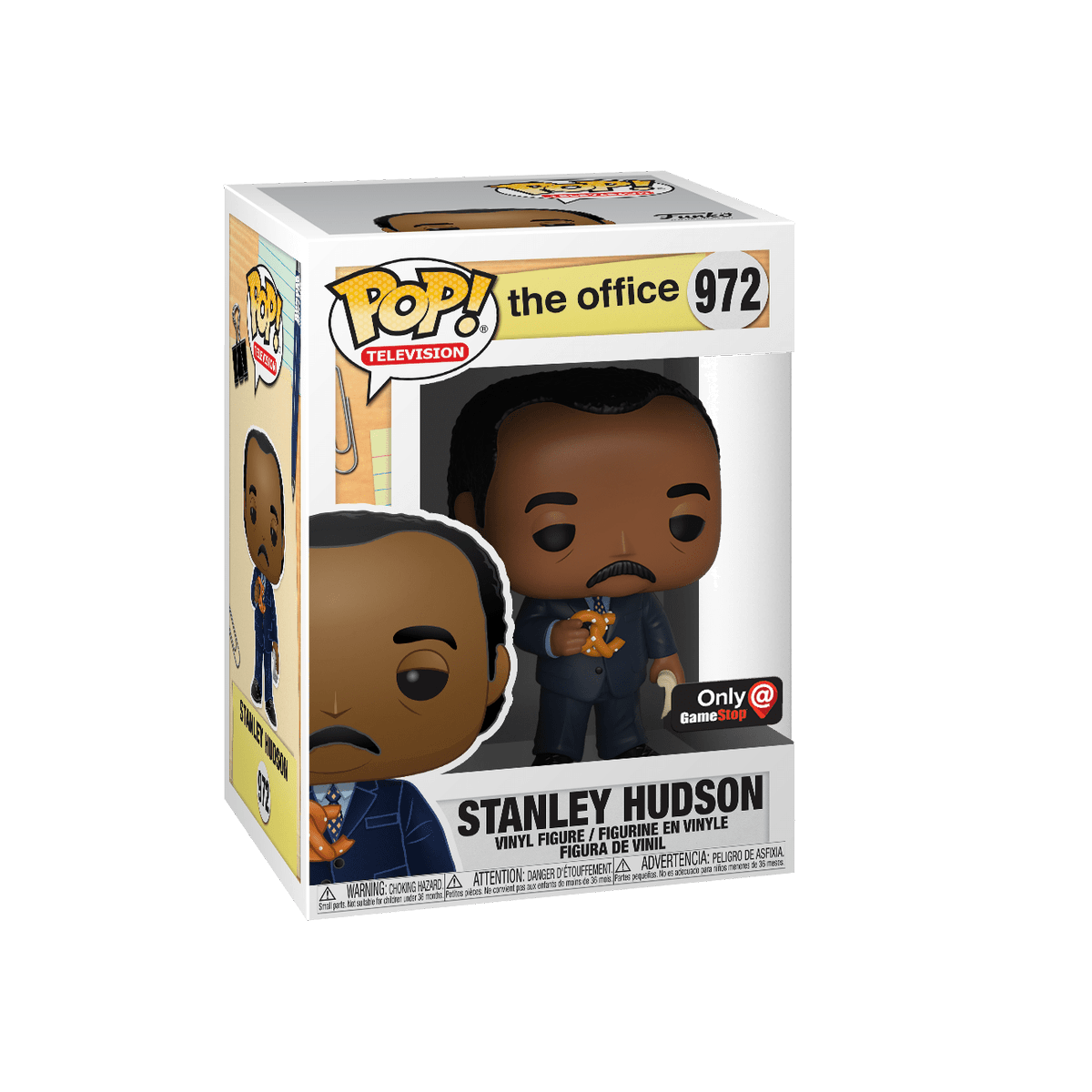 OriginalFunko's tweet image. RT &amp;amp; follow @OriginalFunko for the chance to win a @GameStop exclusive Pretzel Day Stanley Hudson Pop! #NationalPretzelDay bit.ly/2KxdZv1