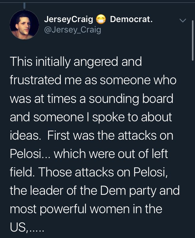 You're a baby brain. You have the brain of an infant. Pelosi is not your friend and is not beyond reproach. Stfu