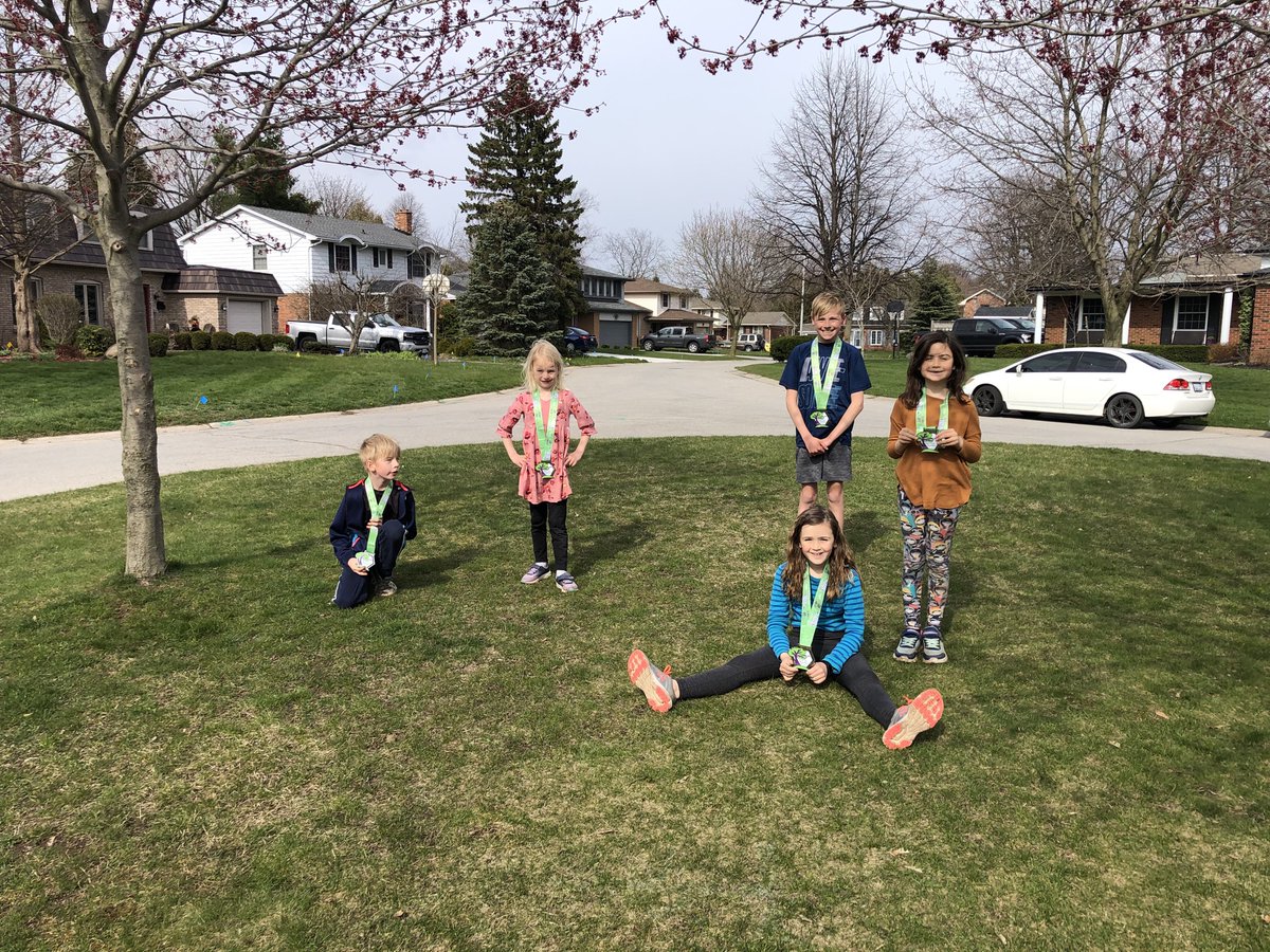 <a href="/ForestCityRaces/">ForestCityRoadRaces</a> kids got their 800m in before dinner today.