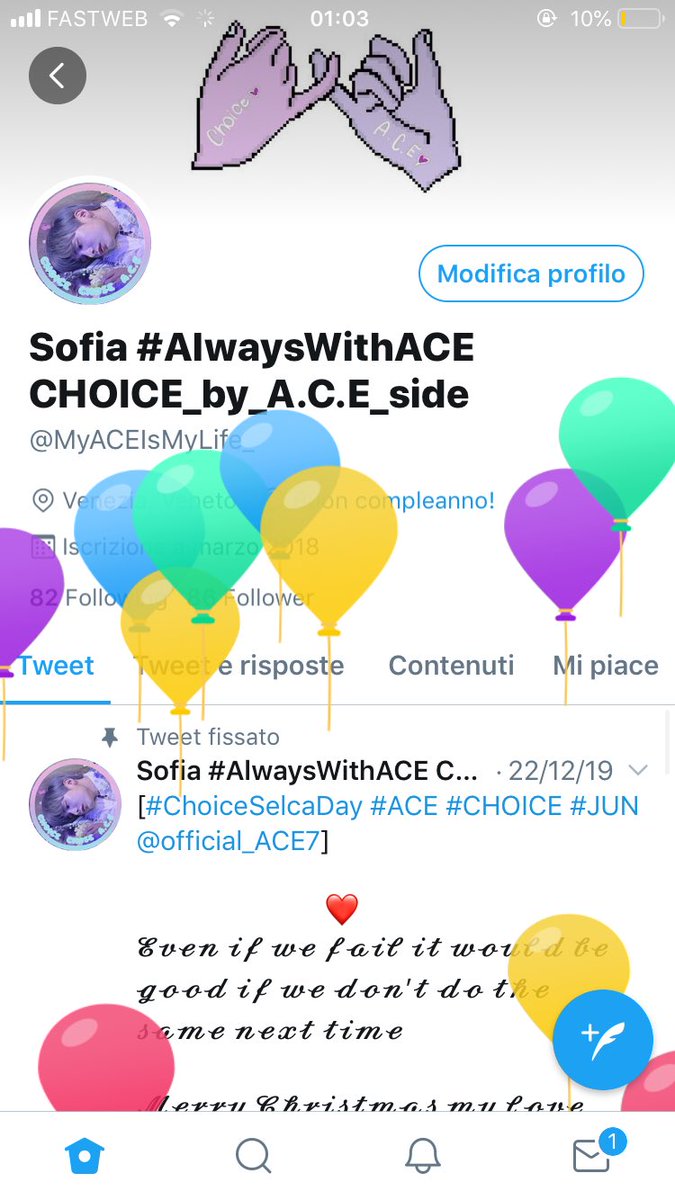 MyACEIsMyLife_'s tweet photo. E niente rip è arrivato anche per me ahah sono felice che sia oggi solo perché finalmente ho visto anche io i palloncini LOL https://t.co/iMjJX2B0sA
