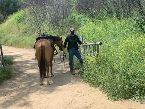 Thank you Los Angeles for staying clear of our trails this weekend.  Your support of Staying Home is greatly appreciated by Gunny.  Stay Safe!!