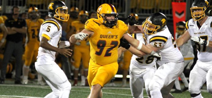 3DownNation's tweet photo. #CFL draft profile: defensive tackle Cam Lawson, #Queen’s via @JC_AbbottCFL https://t.co/j2N9Kh1idf #ChaGheill #CFLDraft #USports https://t.co/CCagaqioUp