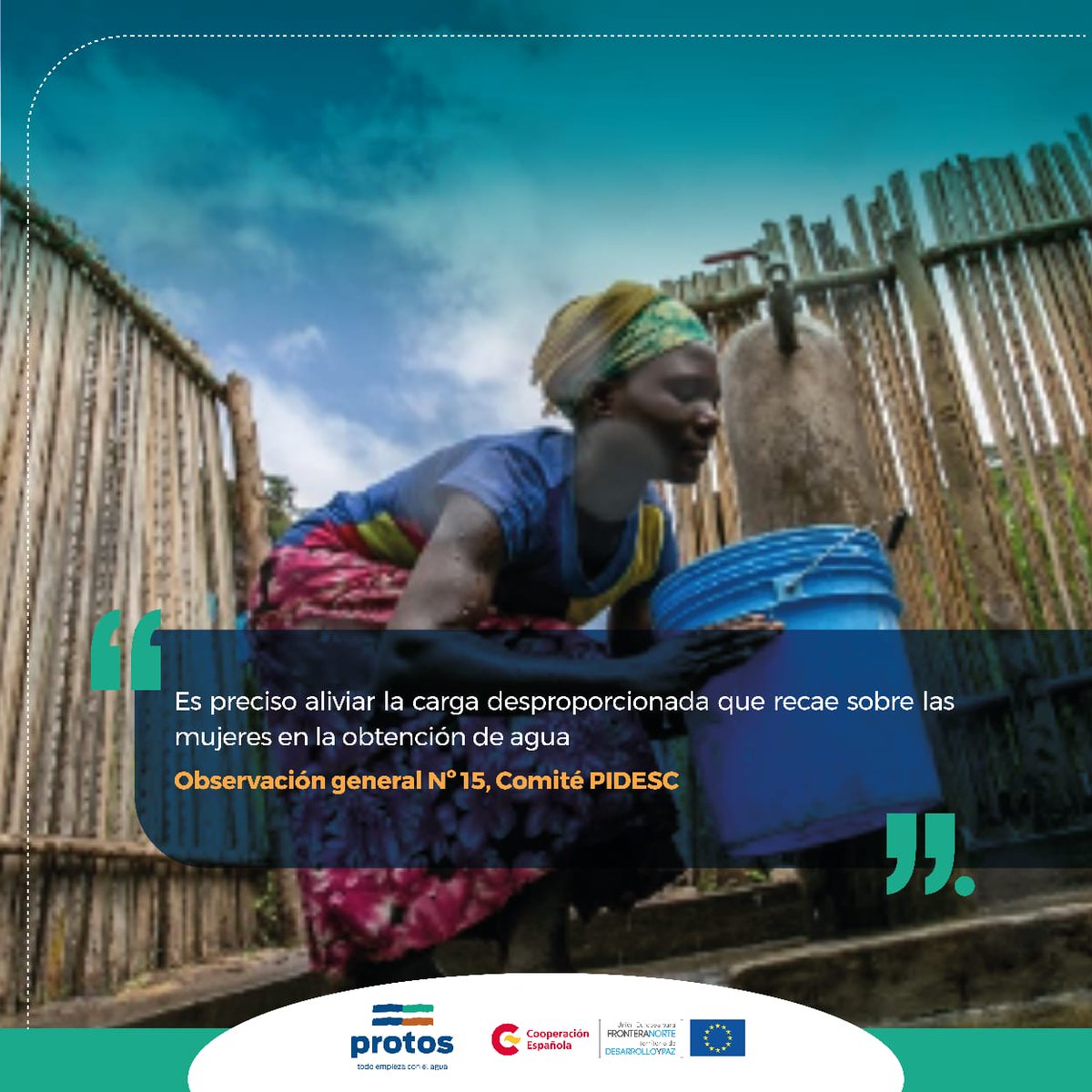 #AguaMujer #DDHHAguaMujer hemos ratificado en esta crisis, el valor de la reproducción de la vida, es urgente democratizar las tareas del cuidado y acercar el agua a los hogares, pues quien la transporta casi siempre son las mujeres @Protos_Ecuador <a href="/helderesc/">helderesc</a> <a href="/roscgae/">Roscgae</a> <a href="/AguaEc/">MAAE - Asuntos Hídricos</a>