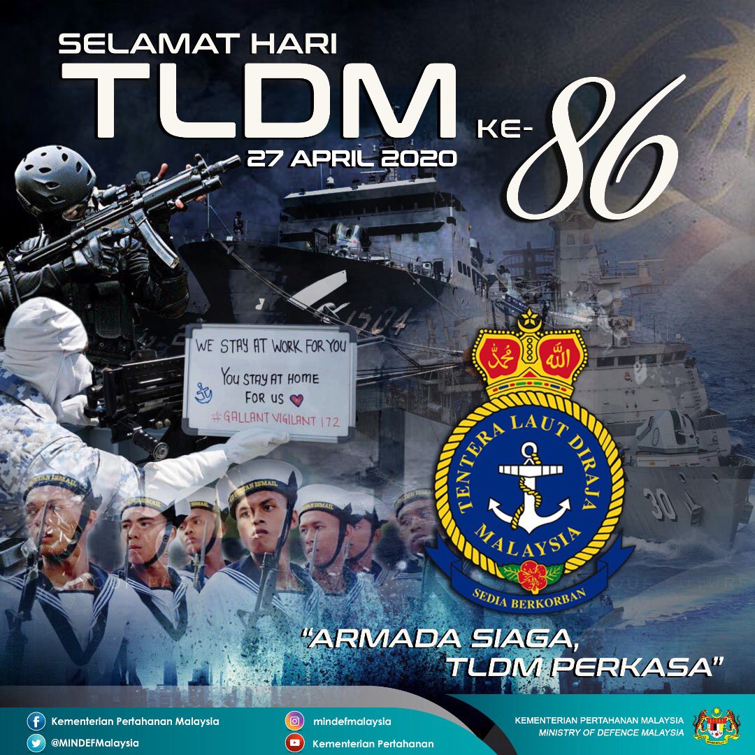 Tentera Laut Diraja Malaysia Logo Logo Dan Moto TLDM