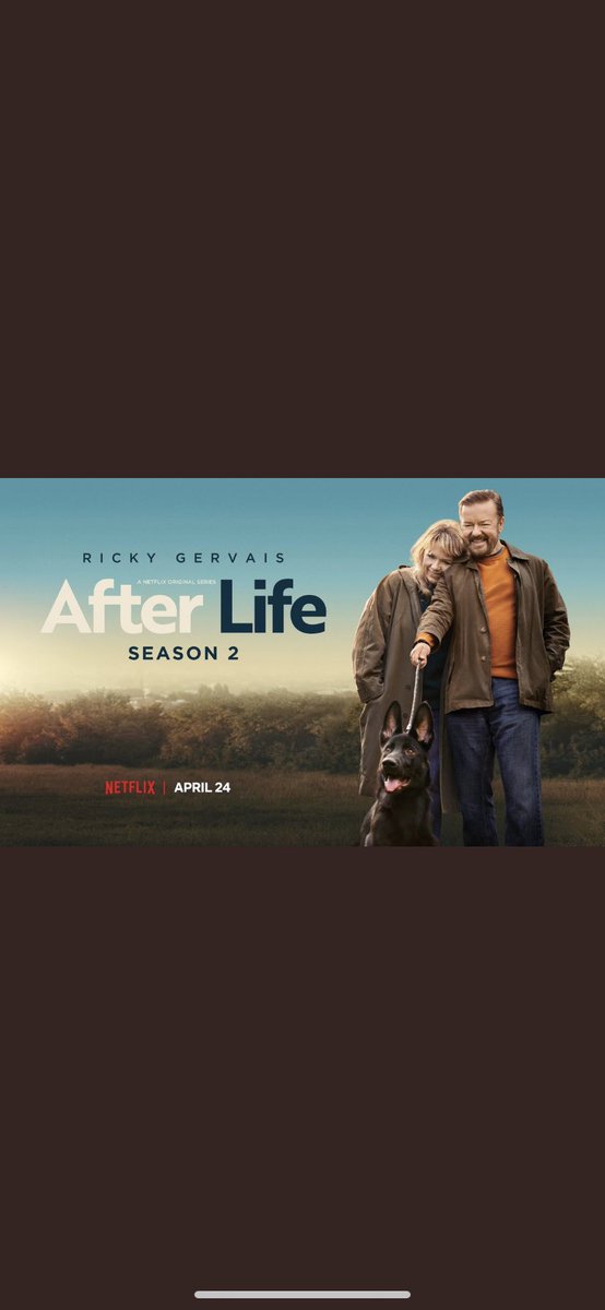 #AfterLife2 is just beautiful ❤️ makes you laugh and cry!
<a href="/rickygervais/">Ricky Gervais</a> you’re a genius 👏🏻