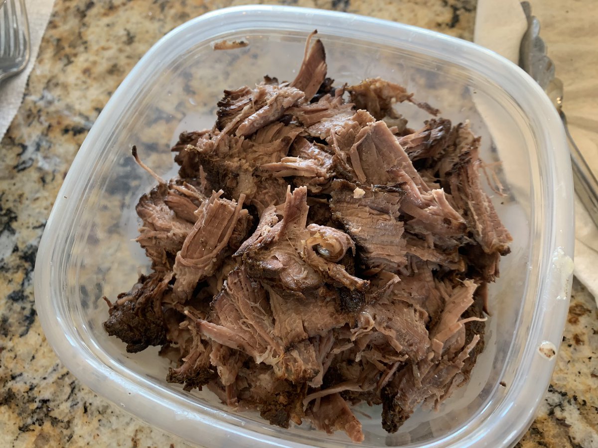 RobIJohnson1's tweet photo. @LisaMeadowsCBS @WCCO Thanks for the great weather.  The was up early with roast beef in the smoker and finished just in time for the passing shower. https://t.co/3DVxEBSNij