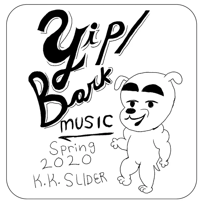 An indie classic KK Slider album cover 