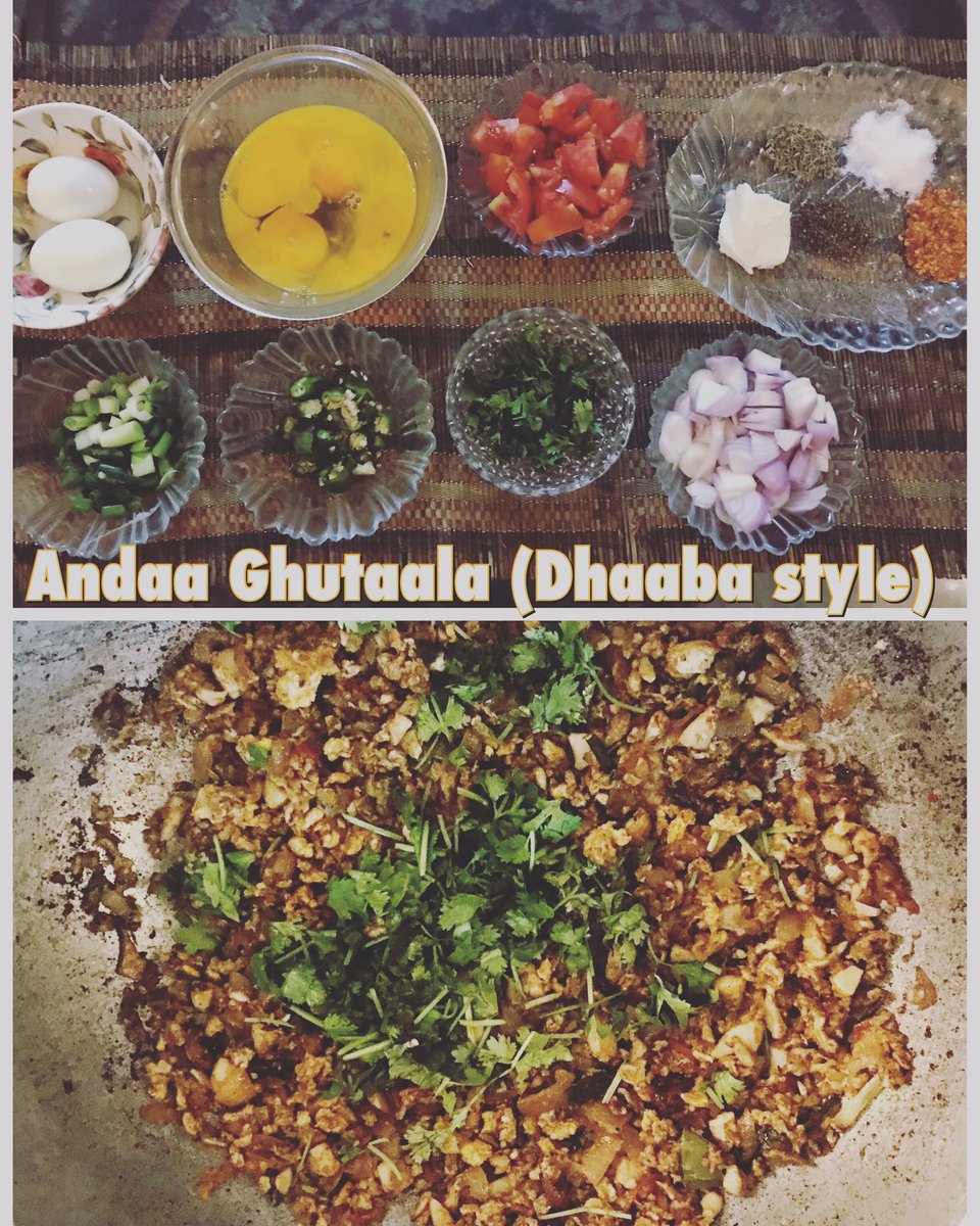 furqantsiddiqui's tweet photo. I made Andaa Ghutaala (Dhaaba style) today for Sehri. #QuarantineCookingChallenge https://t.co/ZN2KcdBTeB