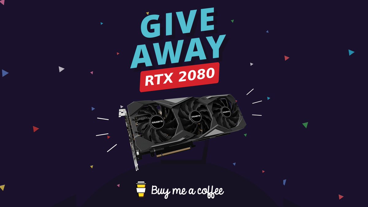 VastGG's tweet image. 📺 RTX 2080 #Giveaway 📺

🤳 Like &amp;amp; RT
💬 Reply with #BuyMeACoffeeApr
🥰 Follow @BuyMeACoffee

⬇ Enter Here ⬇ #ad
vast.link/BMACApr