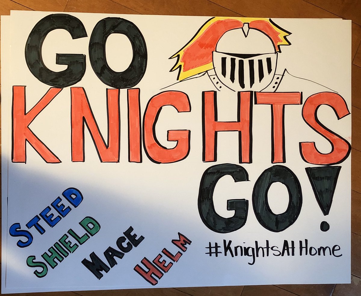 ms_eustis's tweet photo. Ready for the @AylesburyPDSB car parade tomorrow #knightsathome https://t.co/eAjF1SZZgS