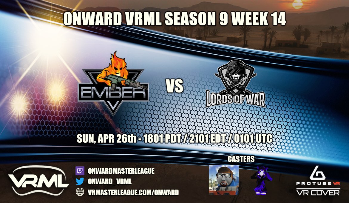 Onward VR Master League tweet media