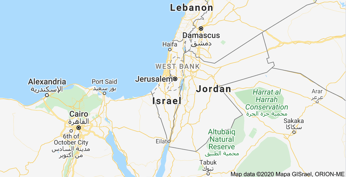 Basic background on Israel: Small country of 9.2 million people, about the size of New Jersey, surrounded by Lebanon & Syria (enemy states), Jordan & Egypt (cold peace), and Palestinian territories (Gaza and West Bank).