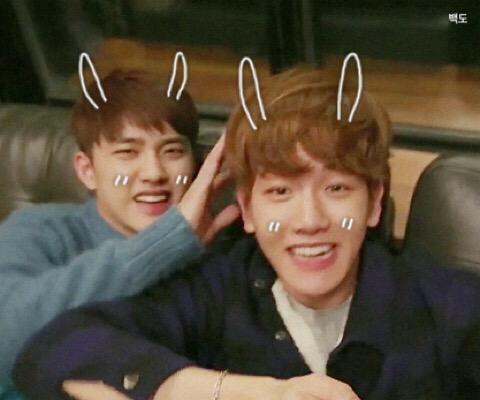 BaekSoo being friendship goals[★彡 α вєαυтιfυℓ тняєα∂ 彡★] @weareoneEXO  @B_hundred_Hyun  @layzhang  #EXO