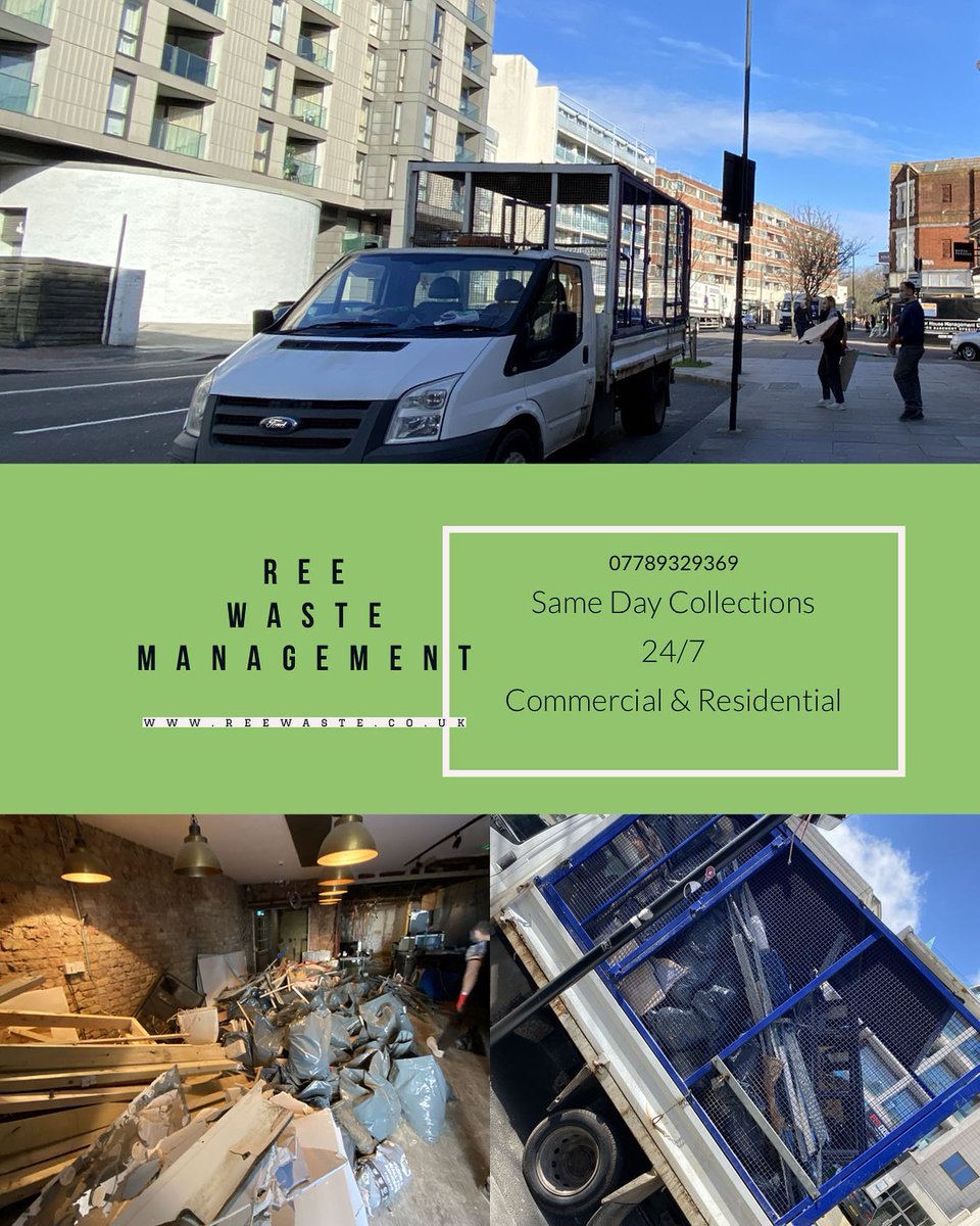 ReeWaste's tweet photo. We maintain our standards and work as a responsible company in order to meet your requirements. REE Waste offers eco-friendly, affordable waste removal services across Surrey, London &amp; Greater London. https://t.co/tGsNNMt6S0