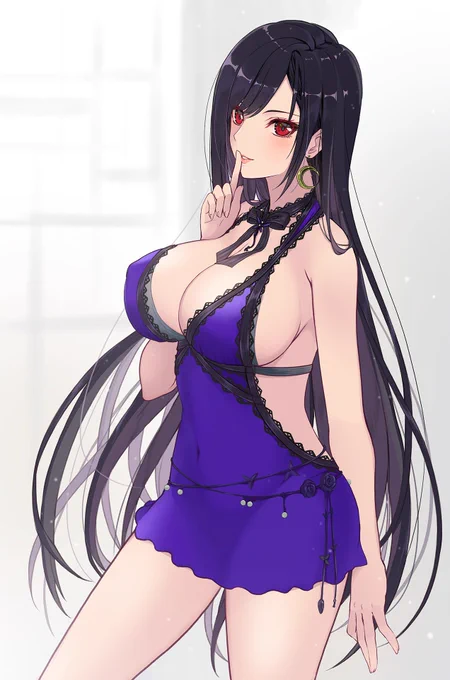 ティファさん
ドレス姿三種とも素敵です
#FF7R
#ティファ 