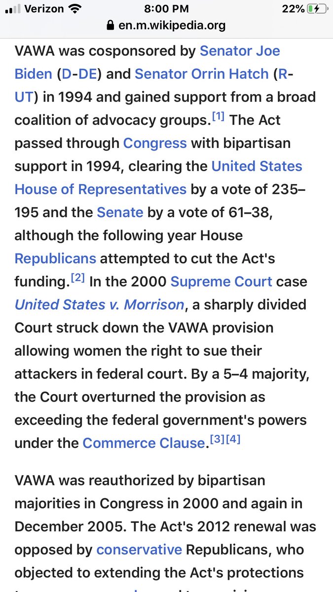 Joe Biden wrote the violence against women act. VAWA. And got it passed.Rapists and assaulters and enablers in the  @gop don’t like that legislation and Refuse to fund it year after year if they are in power. *Rt digs up a woman they couldn’t find while the black man was in*