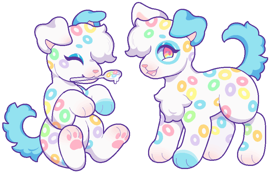 ️💙eellie💙 ️ on Twitter "Offer to Adopt! 🌈 Fruit loop Dalmatian https//t.co/RZ8ZCZgHfe 💙