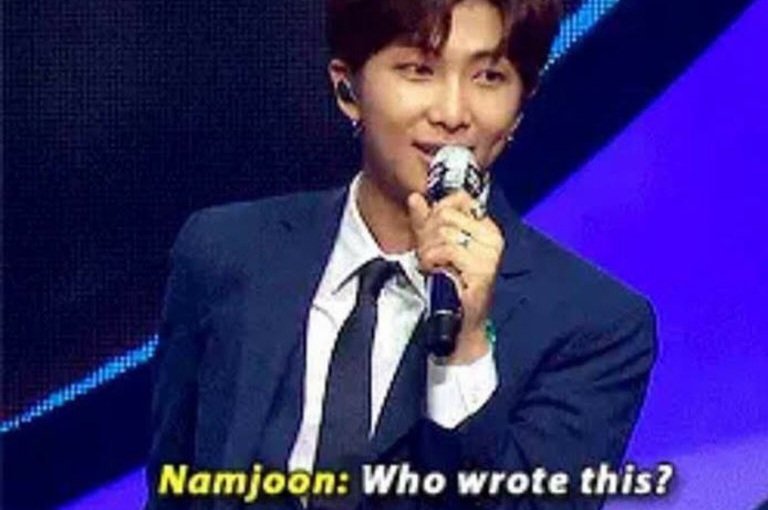 "I see you carrying the burden of being a leader, I see it and I& #39;m sorry" -yoongi to namjoon